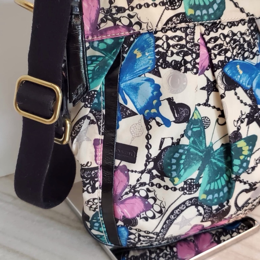 RARE Coach Parker Magic Butterfly Swingpack Crossbody 42603 - Picture 4 of 10